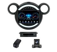 Autoradio Double DINà écran Tactile 9 Pouces pour BMW Mini 2010-2016/avec caméra de recul/Bluetooth/Radio FM/Commandes au Volant/télécommande/Prise en Charge CarAutoPlay Android Auto(NF-1)