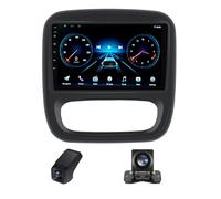 Autoradio Double DINà écran Tactile 9 Pouces pour Renault Trafic 3 2014-2021 Opel Vivaro B 2014-2018/avec caméra de recul/Bluetooth/FM/Commandes au Volant/télécommande/Prise en Charge(NF-2)
