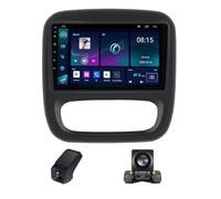 Autoradio Double DINà écran Tactile 9 Pouces pour Renault Trafic 3 2014-2021 Opel Vivaro B 2014-2018/avec caméra de recul/Bluetooth/FM/Commandes au Volant/télécommande/Prise en Charge(NF-3)