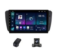 Autoradio Double DINà écran Tactile 9 Pouces pour Seat Ibiza 6J 4 2008-2015/avec caméra de recul/Bluetooth/Commandes au Volant/télécommande/Prise en Charge CarAutoPlay Android Auto(NF-6)