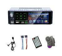 Autoradio, écran tactile 41 pouces, prise en charge Bluetooth, radio avec microphone