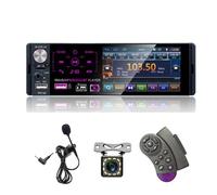 Autoradio, écran tactile 41 pouces, support Bluetooth, microphone avec 12 LED