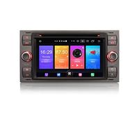 Autoradio Erisin Android 11 7 "pour Ford C-Max S-Max Fiesta Focus Galaxy Kuga Transit Connect Prend en Charge Dab + Navi Carplay Android Auto Bluetooth WiFi A2DP RDS DVB-T2