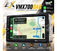 Autoradio ESX VISION VMX700DAB 2-DIN Moniceiver avec cache radio pour Fiat...