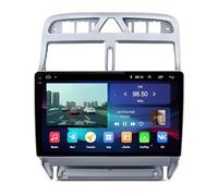 Autoradio GPS 2 Din pour Peugeot 307 SW 307CC 307SW 2002-2013 Bluetooth Voiture Stéréo WiFi Récepteur Radio FM USB Lien Miroir Auto Navi, 8 Nuclear 4G+64G