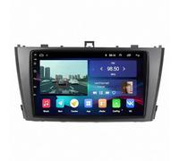 Autoradio GPS 2 Din pour Toyota Avensis T27 2009-2015 Carplay & Android Auto sans Fil | Bluetooth 5.0 | Commande Vocale Compatible Caméra de Recul, FM, 4 Nuclear 1G+32G