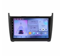 Autoradio GPS 2 Din pour VW Volkswagen Polo 5 2008-2020 Bluetooth Voiture Stéréo WiFi Récepteur Radio FM USB Lien Miroir Auto Navi, 4 Nuclear 2G+32G