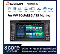 Autoradio GPS Volkswagen Touareg Android 13 Wifi Voiture Carplay Erisin ES8556T
