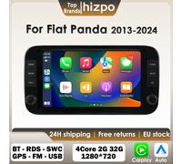 Autoradio Hizpo 9 pouces CarPlay Android Auto pour Fiat Panda 2013 - 2024, lecteur multimédia GPS RDS WIFI Carplay Android Auto P2-CP AHDC6