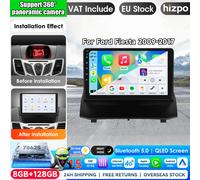 Autoradio Hizpo 9 pouces sans fil CarPlay Android Auto pour Ford Fiesta 2009-2017 avec système multimédia SYNC d'origine, Apple CarPlay sans fil, systèmes intelligents, écran tactile IPS, lecteur QS4-
