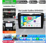 Autoradio Hizpo 9 pouces sans fil CarPlay Android Auto pour Lancia Ypsilon 2012 - 2020, système intelligent multimédia sans fil Apple CarPlay, écran tactile IPS, lecteur vidéo stéréo, autoradio 2 Din,