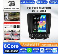 Autoradio Hizpo pour Ford Mustang 2010 - 2014, lecteur multimédia audio, CarPlay, Android Auto, GPS, Bluetooth, WIFI, FM, RDS, autoradio AI 9,7 pouces, écran intelligent de style Tesla, écran QLED, P2