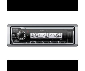 Autoradio JBL KMR-M508DAB 88W, Bluetooth 4.2, Tuner DAB+, AM/FM/LW/MW, USB, AUX, Écran LCD 13 chiffres, 2 RCA, 182x100x53mm