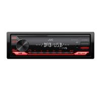 Autoradio Jvc Kd X182Db, Noir Et Rouge