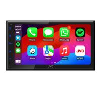 Autoradio JVC KW-M695DBW 2-DIN avec DAB+, sans fil Apple CarPlay et Android Auto