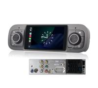 Autoradio Linux pour Fiat Panda 2013-2025 avec CarPlay sans Fil et Android Auto, démarrage en 2 Secondes, Commandes par Boutons physiques, Son de qualité OEM, Port ISO Plug & Play Style OEM