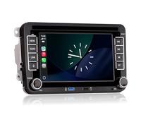 Autoradio Linux pour VW Golf 5 6 Passat Polo RCD330 avec CarPlay sans Fil et Android Auto, démarrage en 2 Secondes, Commandes par Boutons physiques, Son de qualité OEM, Plug & Play Port Quadlock