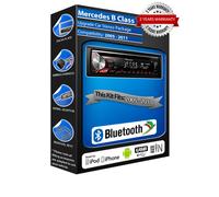 Autoradio Mercedes B Class DEH-S320BT, Kit Bluetooth USB CD MP3 AUX