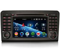 Autoradio Mercedes ML W164 / GL X164 Android 16 8Go 128Go CarPlay Bluetooth | Android Auto sans fil/filaire • CD/DVD • DSP AKM7604 16 bandes • GPS hors ligne • 4G LTE • WiFi double bande • CANBUS