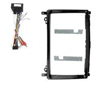 Autoradio MP5 Android 2 DIN avec Cadre Et Façade Écran 9 Pouces pour Mercedes pour Benz B200 W169 W245 2005-2011(Frame Cable Canbus)