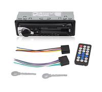 Autoradio, Multimédia Autoradio Bluetooth Audio et Appels Mains Libres, Diffusion Vocale, Double Lecteur BT, Commande Vocale AI, MP3/USB, Radio FM, Prise en Charge de L'enregistrement Audio