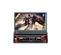 Autoradio multimédia Bluetooth LCD 7 écran tactile 1080P MP5 AVI DivX RDS télécommande numérique 1 DIN