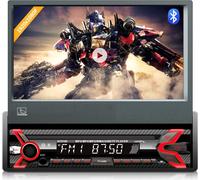 Autoradio multimédia Audiocore Bluetooth mains libres LCD 7 écran tactile 1 DIN