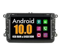 Autoradio Multimédia RoverOne Android 10 4Go RAM 64Go ROM GPS CarPlay pour Volkswagen VW Skoda Seat RNS510 RCD510 RNS810 G