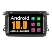 Autoradio Multimédia RoverOne Android 10 4Go RAM 64Go ROM GPS CarPlay pour Volkswagen VW Skoda Seat RNS510 RCD510 RNS810