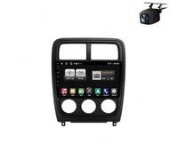 Autoradio Navigateur pour Dodge Caliber PM 2009-2013 avec Mirror Link/GPS/Aux/Vivavoce/Commande Vocale/RDS/FM Radio - Wireless Autoradio Portable, 4 Nuclear 1G+16G