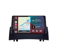 Autoradio Navigateur pour Renault Megane 2 2004-2008 Pouces HD Écran Tactile, Navigation GPS, Aux/FM, Contrôle Vocal, Mirror Link, USB Type-C Autoradio, 8 Nuclear 6G+128G