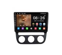 Autoradio Navigateur pour VW Caravelle T6 2015-2020 HD Écran Tactile, Aux/FM, Microphone, Mirror Link, Caméra de Recul, Contrôle Vocal, Eq, USB Type-C, 4 Nuclear 4G+64G