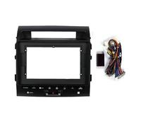 Autoradio Navigation Android Radio Cadre de montage Masque Bracket avec faisceau de câbles Spécialement conçu pour Toyota Land Cruiser 2007 2008 2009 2010 2011 2012 2013 2014 2015 high version