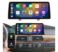 Autoradio Ninetom 12,3 Pouces, CarPlay/Android Auto/Mirrorlink/Navigation pour BMW CCC 5 Series E60 E61 2003-2008, écran Tactile de Voiture, récepteur stéréo de Voiture, DSP intégré