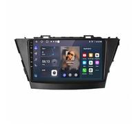 Autoradio Portable pour Toyota V Plus Prius Alpha LHD RHD 2012-2017 Écran Tactile HD, Bluetooth, Navigation GPS, Commande Vocale, Mirror Link Steer + Caméra de Recul, 8 Nuclear 6G+128G