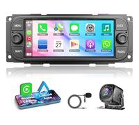 Autoradio pour 13, Navigation, Car Play, 2 Go 32 Go, écran Tactile IPS 6,86 Pouces pour Grand Cherokee 1999-2004, 2002-2007, 300M 2002-2004, PT Cruiser 2003-2005, Sebring