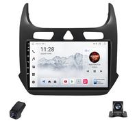 Autoradio pour Chevrolet Cobalt 2 2011-2018 Écran Tactile Android 12 Autoradio 9-inch/CarPlay sans Fil/Android Auto/WiFi/Radio FM RDS/GPS/Bluetooth/SWC/DSP/Caméra de Recul/ADAS DVR(M400S)