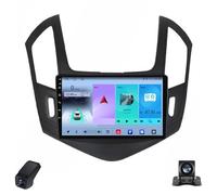 Autoradio pour Chevrolet Cruze J300 J308 2012-2015 Écran Tactile Android 12 Autoradio 9-inch/CarPlay sans Fil/Android Auto/WiFi/FM RDS/GPS/Bluetooth/SWC/DSP/Caméra de Recul/ADAS DVR(M95S)