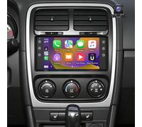 Autoradio pour Dodge Caliber 2009-2012, 7 Pouces écran Tactile Poste Radio Voiture Bluetooth avec Wireless Carplay Android Auto GPS WiFi RDS/FM SWC Caméra de Recul & Mic