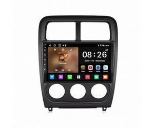 Autoradio pour Dodge Caliber 2010-2012 HD Ecran Tactile Car Play Voiture Soutien Phonelink iOS/Radio FM/Android/Eq - Wireless Autoradio Multimédia, 4 Nuclear 1G+16G