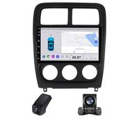 Autoradio pour Dodge Caliber PM 2009-2013 avec CarPlay et Android Auto, 9 "écran Tactile Autoradio avec Bluetooth/Navigation GPS/FM/RDS WiFi/Processeur DSP/Commande au Volant(C30 Pro)