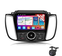 Autoradio Pour Ford Escape 2013-2019 9" Écran Tactile In-Cell CarPlay Sans Fil Android Auto Android 15 Autoradio WiFi Intégré GPS Bluetooth Écran Partagé FM/RDS USB, Caméra De Recu(Color:8 Core 2+32G)