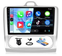 Autoradio pour Ford Focus Exi MT 2 3 Mk2/Mk3 2004-2011 Écran Tactile 9 Pouces IPS HD Radio Voiture avec CarPlay/Android Auto/Mirror