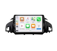 Autoradio pour Ford Kuga 2012-2018 HD Écran Tactile, Aux/FM, Microphone, Mirror Link, Caméra de Recul, Contrôle Vocal, Eq, USB Type-C, 8 Nuclear 6G+128G
