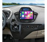 Autoradio pour Ford Tourneo Custom 12/2016, 9 Pouces écran Tactile Poste Radio Voiture Bluetooth avec Wireless Carplay Android Auto GPS WiFi RDS/FM SWC Caméra de Recul & Mic