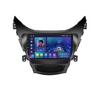 Autoradio pour Hyundai Elantra Avante I35 2011-2016 avec sans Fil Carplay et Android Auto - 9 Pouces Touchscreen Radio Support WiFi GPS(F4 4+64G)