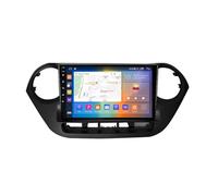 Autoradio pour Hyundai Grand i10 2013-2016 avec sans Fil Carplay et Android Auto - 9 Pouces Touchscreen Radio Support WiFi GPS(F4 4+64G)