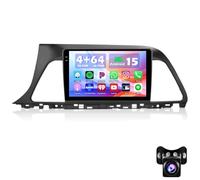 Autoradio Pour Hyundai Sonata 2015-2017 écran Tactile 9 Pouces Incell | Compatible CarPlay Android Auto GPS Bluetooth 5.0 égaliseur 32 Bandes Radio FM/RDS Wi-Fi Caméra de Recul AHD et Microp