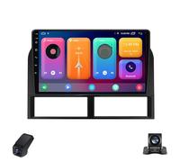 Autoradio pour Jeep Grand Cherokee II WJ 1998-2004 IPS Écran Tactile Android 12 Autoradio 9-inch/CarPlay/Android Auto/WiFi/Radio FM AM RDS/GPS/Bluetooth/Caméra De Recul/ADAS DVR(M150CP)