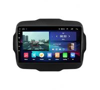 Autoradio pour Jeep Renegade 2014-2018 Écran Tactile, Contrôle Vocal, Navigation GPS, Aux/FM, USB Type-C, Mirrorlink- Wireless Autoradio Portable, 4 Nuclear 2G+32G